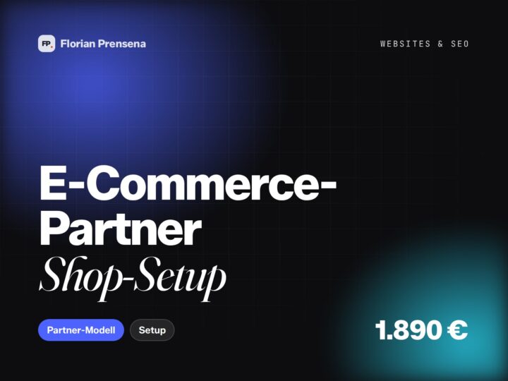 E-Commerce-Partner – Shop-Setup