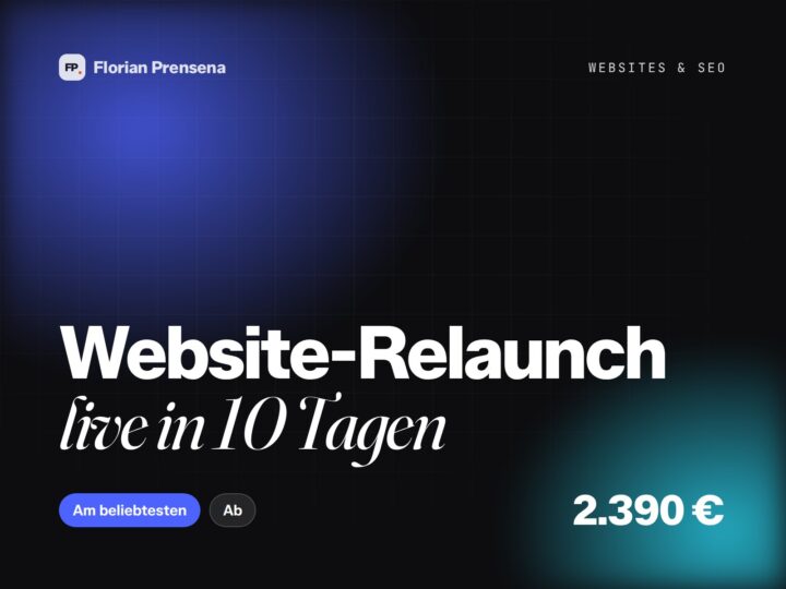 Website-Relaunch – live in 10 Tagen
