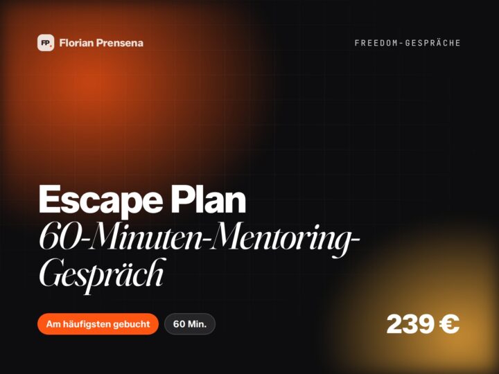 Escape Plan – 60-Minuten-Mentoring-Gespräch