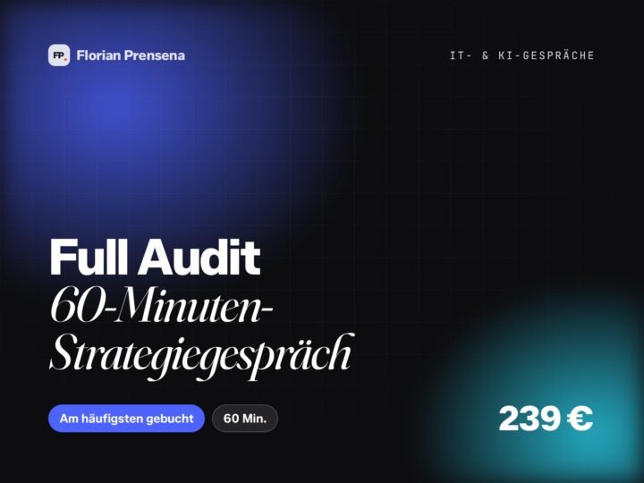 Full Audit – 60-Minuten-Strategiegespräch