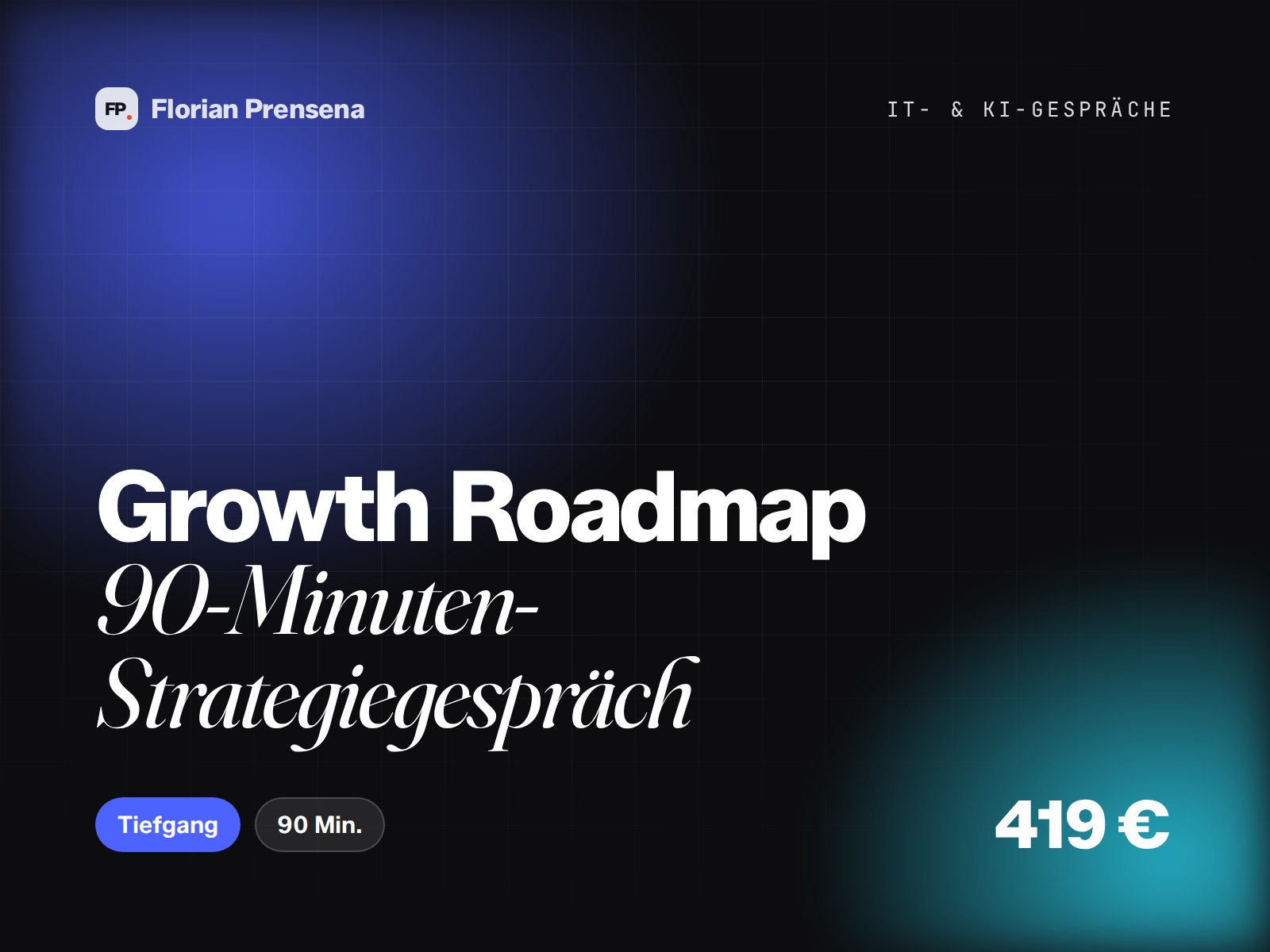 Growth Roadmap – 90-Minuten-Strategiegespräch
