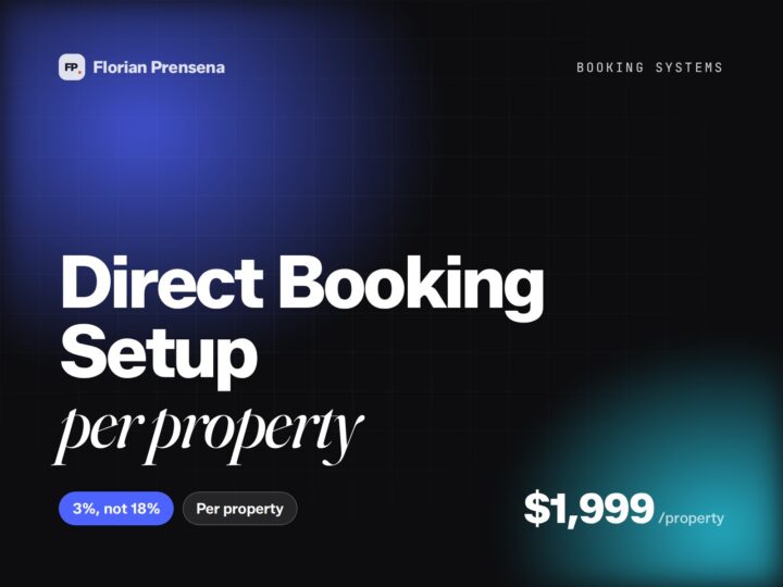 Direct Booking Setup — per property