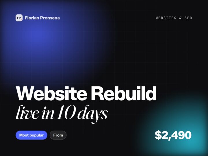 Website Rebuild — live in 10 days