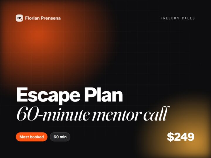 Escape Plan — 60-minute mentor call