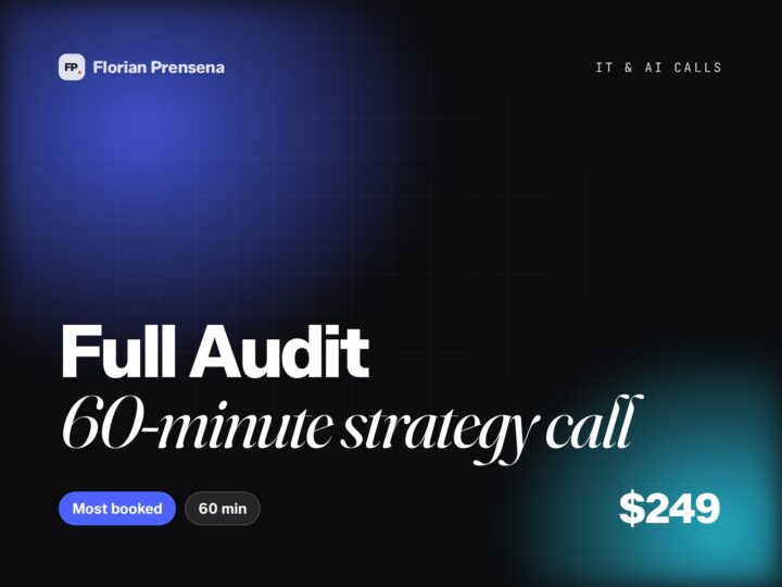 Full Audit — 60-minute strategy call