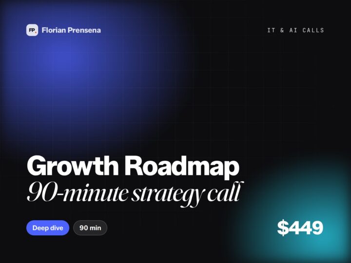 Growth Roadmap — 90-minute strategy call